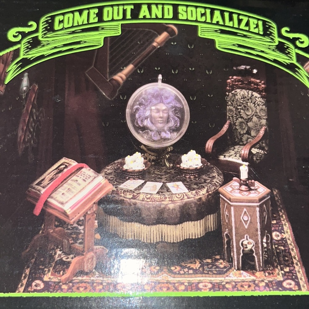 NIB Disney Haunted Mansion seance circle diorama set - Picture 2 of 3